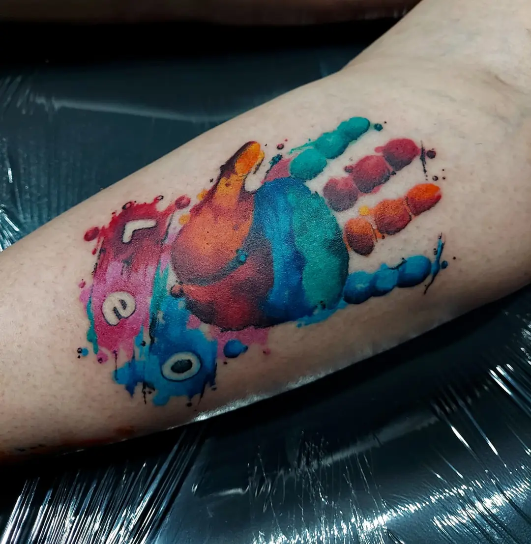 Tatuagem Aquarela em Mogi das Cruzes por Cris Verbena